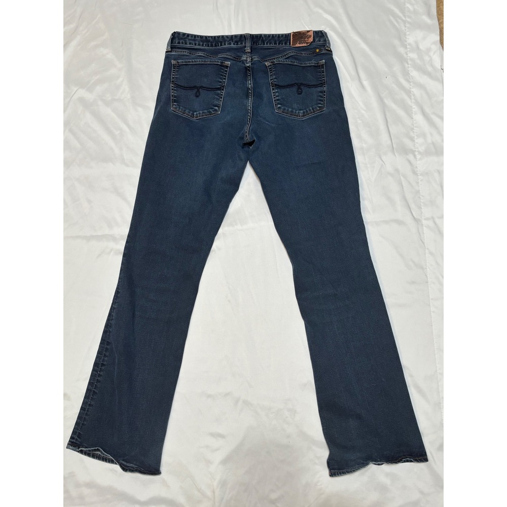 Lucky Brand Leyla Bootcut‎ Jeans Womens 12/31L Dark Wash Denim Blue Mid Rise